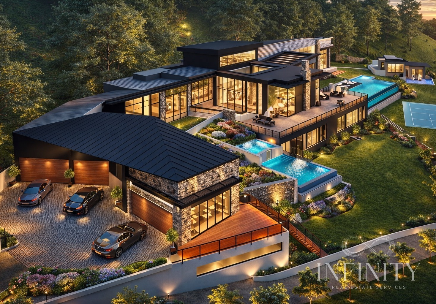 Kanan Road residential estate concept